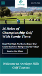 Mobile Screenshot of antelopehillsgolf.com